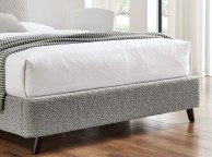 Limelight Luna 5ft Kingsize Dove Grey Boucle Fabric Bed Frame Thumbnail
