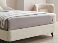 Limelight Luna 5ft Kingsize Ivory Boucle Fabric Bed Frame Thumbnail