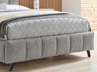 Limelight Starla Square 4ft6 Double Dove Grey Boucle Fabric Bed Frame Thumbnail
