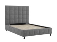 Limelight Starla Square 4ft6 Double Dove Grey Boucle Fabric Bed Frame Thumbnail