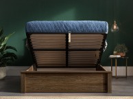 Emporia Monaco 5ft Kingsize Warm Oak Ottoman Bed Frame Thumbnail