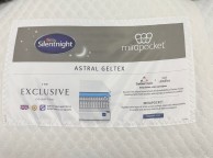 STORE CLEARANCE Silentnight Astral 6ft Superkingsize 3000 Mirapocket 4 Drawer Divan Bed And Bloomsbury Headboard In Mink Thumbnail