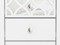 GFW Arianna 3 Drawer Bedside Table White Thumbnail