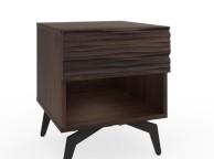 GFW Bantham Lamp Table Dark Walnut Thumbnail