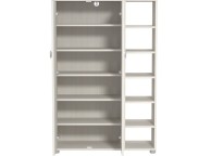 GFW Bideford Tall Shoe Cabinet White Thumbnail