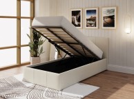 GFW End Lift Ottoman 3ft Single Natural Fabric Bed Frame Thumbnail