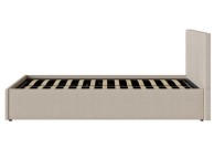 GFW End Lift Ottoman 3ft Single Natural Fabric Bed Frame Thumbnail