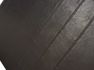 Serene Carmela 3ft Single Black Faux Leather Headboard Thumbnail