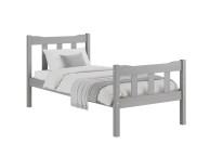 LPD Havana 3ft Single Grey Wooden Bed Frame Thumbnail