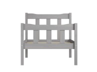 LPD Havana 3ft Single Grey Wooden Bed Frame Thumbnail