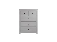 LPD Havana Pine 3 Plus 2 Drawer Chest In Grey Thumbnail