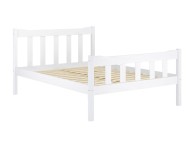 LPD Havana 5ft Kingsize White Wooden Bed Frame Thumbnail
