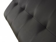 Serene Romana 6ft Super Kingsize Black Faux Leather Headboard Thumbnail