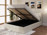 GFW End Lift Ottoman 4ft Small Double Natural Fabric Bed Frame Thumbnail