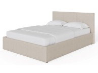 GFW End Lift Ottoman 4ft Small Double Natural Fabric Bed Frame Thumbnail