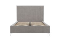 LPD Berkeley 4ft6 Double Mink Grey Fabric Bed Frame Thumbnail