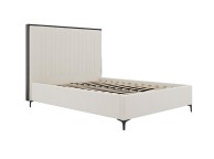 LPD Berkeley 6ft Super Kingsize Cream Fabric Bed Frame Thumbnail