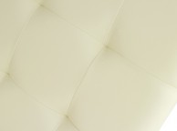 Serene Romana 3ft Single Cream Faux Leather Headboard Thumbnail