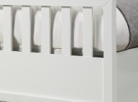Flintshire Alyn 4ft6 Double White Wooden Ottoman Bed Frame Thumbnail