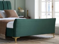 Birlea Clover 4ft6 Double Green Velvet Fabric Bed Frame Thumbnail
