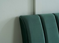 Birlea Clover 4ft6 Double Green Velvet Fabric Bed Frame Thumbnail