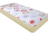 Joseph Planet Cream 3ft Single Open Coil (Bonnell) Spring Mattress Thumbnail