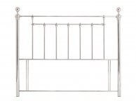 Serene Benjamin 5ft King Size Nickel Metal Headboard Thumbnail