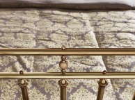 Serene Solomon 6ft Super King Size Brass Metal Bed Frame Thumbnail