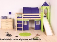 Thuka Hit 14 Childrens Mid Sleeper Bed Frame Available in Natural or Whitewash Thumbnail