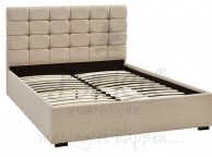 Birlea Isabella 5ft King Size Cappuccino Upholstered Fabric Bed Frame Thumbnail