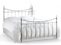 Birlea Alexa 4ft6 Double Chrome Metal Bed Frame with Crystals Thumbnail