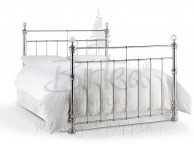 Birlea Georgina 4ft6 Double Chrome Metal Bed Frame with Crystals Thumbnail