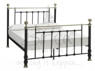 Birlea Charlotte 4ft 6 Double Black Metal Bed Frame Thumbnail