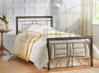 Birlea Montana Chrome and Nickel 3ft Single Metal Bed Frame Thumbnail