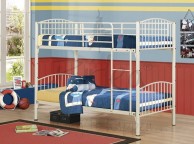 Birlea Corfu Cream Metal Bunk Bed Frame Thumbnail