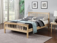 Birlea Saunton 4ft Small Double Solid Oak Bed Frame Thumbnail