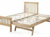 Birlea Saunton 3ft Single Solid Oak Guest Bed Frame Thumbnail