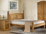 Birlea Corona 4ft6 Double Pine Bed Frame with Low Footend Thumbnail