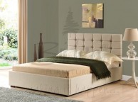 Birlea Isabella 5ft King Size Cappuccino Upholstered Fabric Ottoman Bed Frame Thumbnail