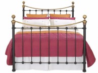 OBC Selkirk 4ft 6 Double Satin Black Metal Bed Frame Thumbnail