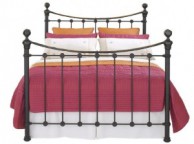 OBC Selkirk 4ft Small Double Solo Satin Black Metal Bed Frame Thumbnail