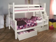 Limelight Pavo White Wooden High Triple Sleeper Thumbnail