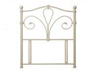 Limelight Nimbus 4ft Small Double Ivory Metal Headboard Thumbnail