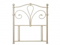 Limelight Nimbus 5ft Kingsize Ivory Metal Headboard Thumbnail