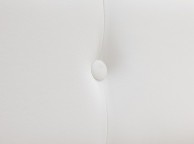 Serene Catania 5ft King Size White Faux Leather Bed Frame Thumbnail