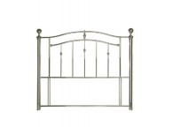 Limelight Lyra 4ft6 Double Chrome Metal Headboard Thumbnail