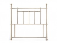 Limelight Zenith 5ft Kingsize Chrome Metal Headboard Thumbnail
