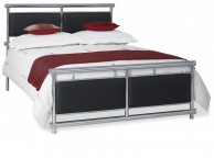 OBC Tay 4ft 6 Double Chrome Metal Bed Frame Thumbnail