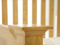 Serene Eleanor 3ft Single Oak Wooden Day Bed Frame Thumbnail