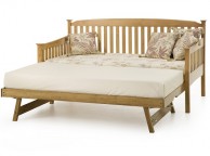 Serene Eleanor 3ft Single Oak Wooden Day Guest Bed Frame Thumbnail